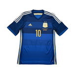 Buy 2013/15 Argentina Messi 10 Away Shirt (L) Adidas ~ Free worldwide shipping ~ Authentic Vintage Football Shirts from Cult Kits