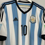Shop 2013/15 ARGENTINA MESSI #10 HOME SHIRT (XL) ADIDAS, classic football shirts, vintage football shirts & retro soccer jerseys at Cult Kits