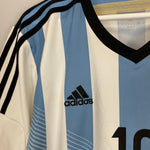 Shop 2013/15 ARGENTINA MESSI #10 HOME SHIRT (XL) ADIDAS, classic football shirts, vintage football shirts & retro soccer jerseys at Cult Kits