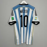 Shop 2013/15 ARGENTINA MESSI #10 HOME SHIRT (XL) ADIDAS, classic football shirts, vintage football shirts & retro soccer jerseys at Cult Kits
