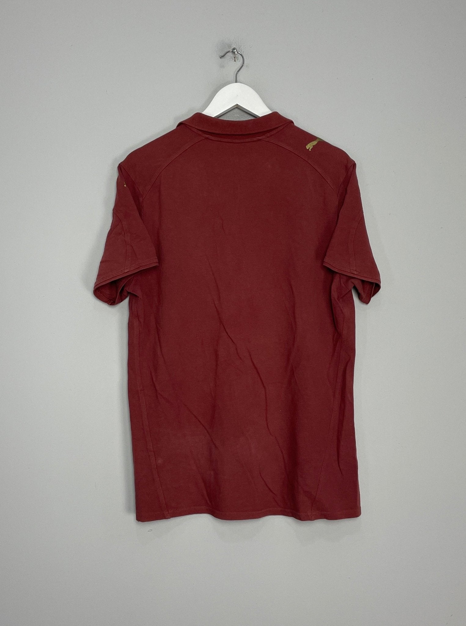 Shop 2013/15 ITALY POLO SHIRT (L) PUMA, classic football shirts, vintage football shirts & retro soccer jerseys at Cult Kits