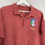 Shop 2013/15 ITALY POLO SHIRT (L) PUMA, classic football shirts, vintage football shirts & retro soccer jerseys at Cult Kits