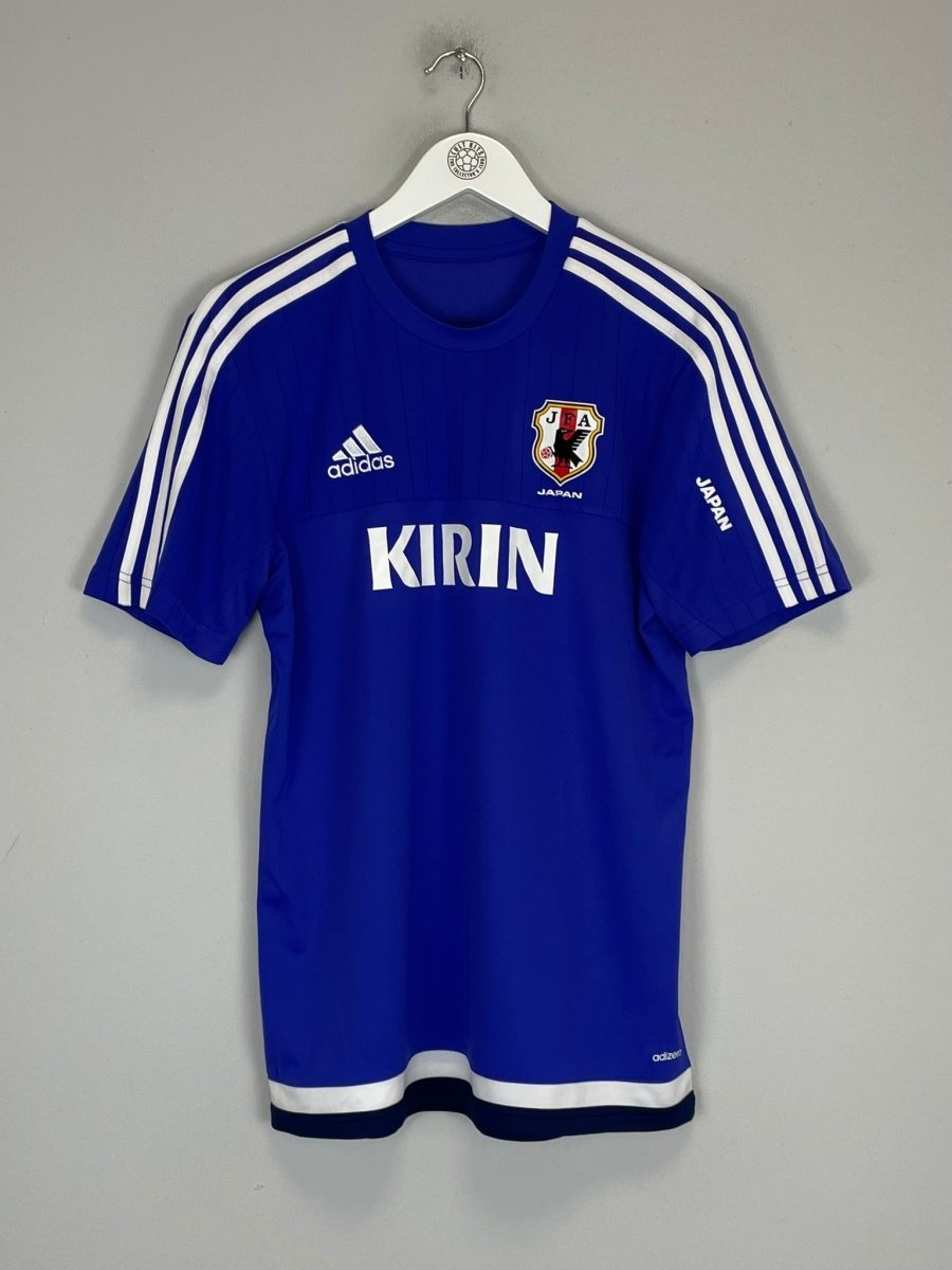 2013/15 JAPAN TRAINING SHIRT (M) ADIDAS - Cult Kits - Medium - Buy Vintage Football Shirts, Authentic Retro Football Shirts For Sale, Classic Football Shirts & Soccer Jersey