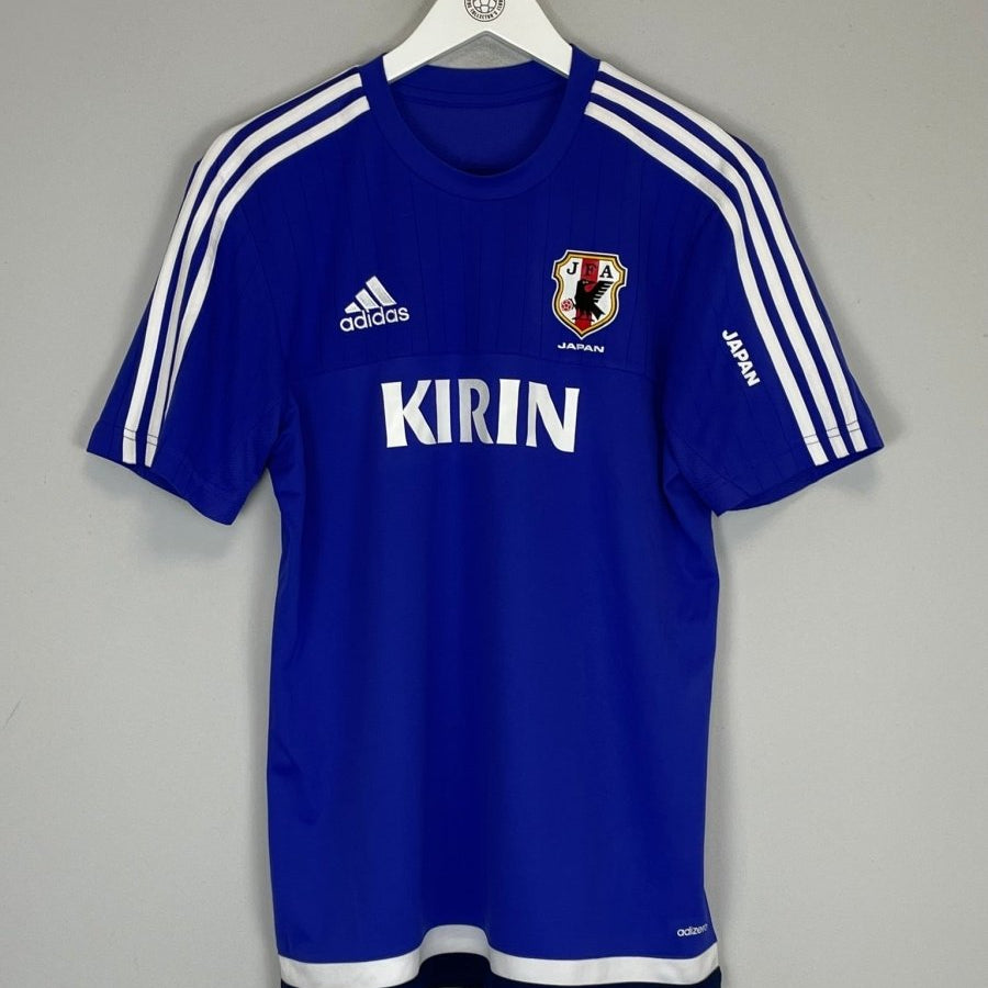 2013/15 JAPAN TRAINING SHIRT (M) ADIDAS - Cult Kits - Medium - Buy Vintage Football Shirts, Authentic Retro Football Shirts For Sale, Classic Football Shirts & Soccer Jersey