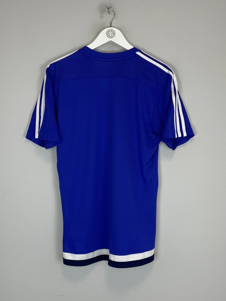 2013/15 JAPAN TRAINING SHIRT (M) ADIDAS - Cult Kits - Medium - Buy Vintage Football Shirts, Authentic Retro Football Shirts For Sale, Classic Football Shirts & Soccer Jersey