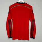 Shop 2013/15 MEXICO L/S AWAY SHIRT (M) ADIDAS, classic football shirts, vintage football shirts & retro soccer jerseys at Cult Kits