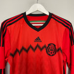 Shop 2013/15 MEXICO L/S AWAY SHIRT (M) ADIDAS, classic football shirts, vintage football shirts & retro soccer jerseys at Cult Kits