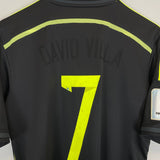 Shop 2013/15 SPAIN #7 AWAY SHIRT (M) ADIDAS, classic football shirts, vintage football shirts & retro soccer jerseys at Cult Kits