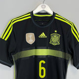 2013/15 SPAIN A.INIESTA 6 AWAY SHIRT (S) ADIDAS - Cult Kits - Small - Buy Vintage Football Shirts, Authentic Retro Football Shirts For Sale, Classic Football Shirts & Soccer Jersey