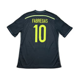 Buy 2013/15 Spain Fabregas 10 Away Shirt (L) Adidas ~ Free worldwide shipping ~ Authentic Vintage Football Shirts from Cult Kits