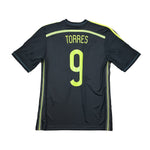 Buy 2013/15 Spain Torres 9 Away Shirt (M) Adidas ~ Free worldwide shipping ~ Authentic Vintage Football Shirts from Cult Kits