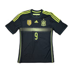 Buy 2013/15 Spain Torres 9 Away Shirt (M) Adidas ~ Free worldwide shipping ~ Authentic Vintage Football Shirts from Cult Kits