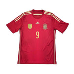 Buy 2013/15 Spain Torres 9 Home Shirt (L) Adidas ~ Free worldwide shipping ~ Authentic Vintage Football Shirts from Cult Kits