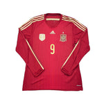 Buy 2013/15 Spain Torres 9 L/S Home Shirt (L) Adidas ~ Free worldwide shipping ~ Authentic Vintage Football Shirts from Cult Kits
