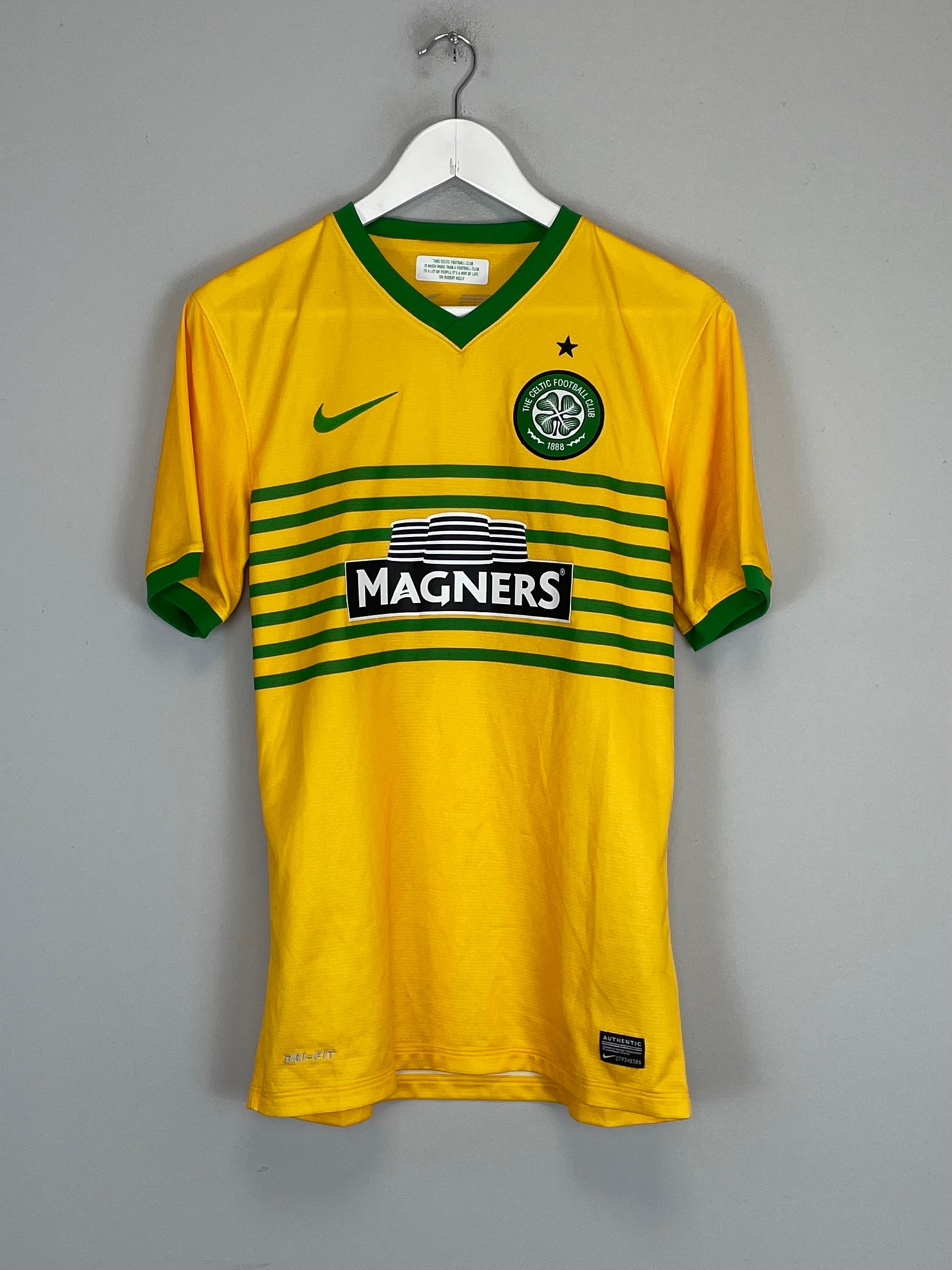 2013/14 CELTIC AWAY SHIRT (S) NIKE