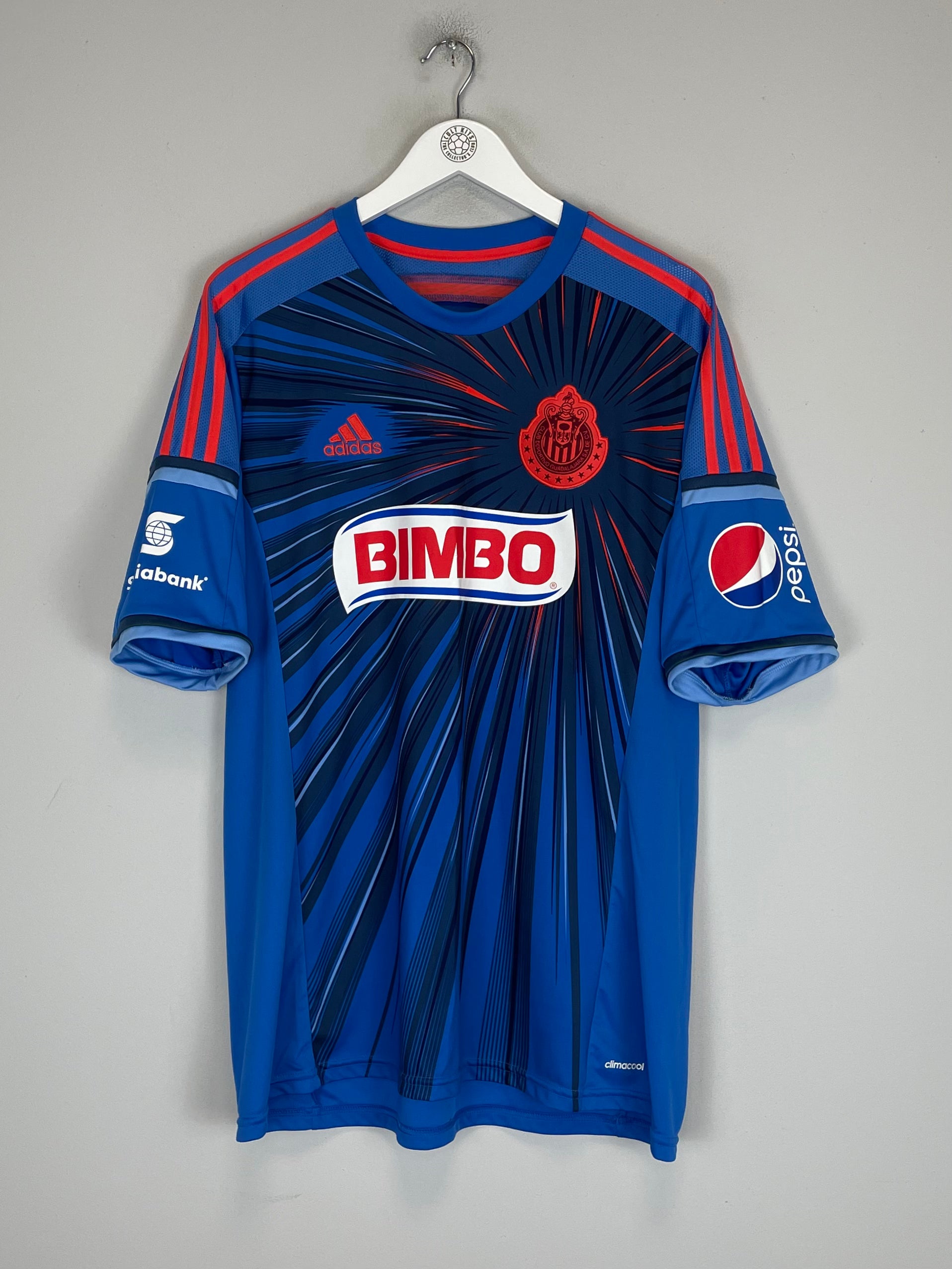 Shop 2013/14 CHIVAS GUADALAJARA THIRD SHIRT (XL) ADIDAS, classic football shirts, vintage football shirts & retro soccer jerseys at Cult Kits