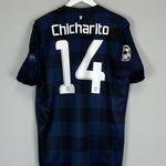 2013/14 MANCHESTER UNITED CHICHARITO #14 C/L AWAY SHIRT (L) NIKE