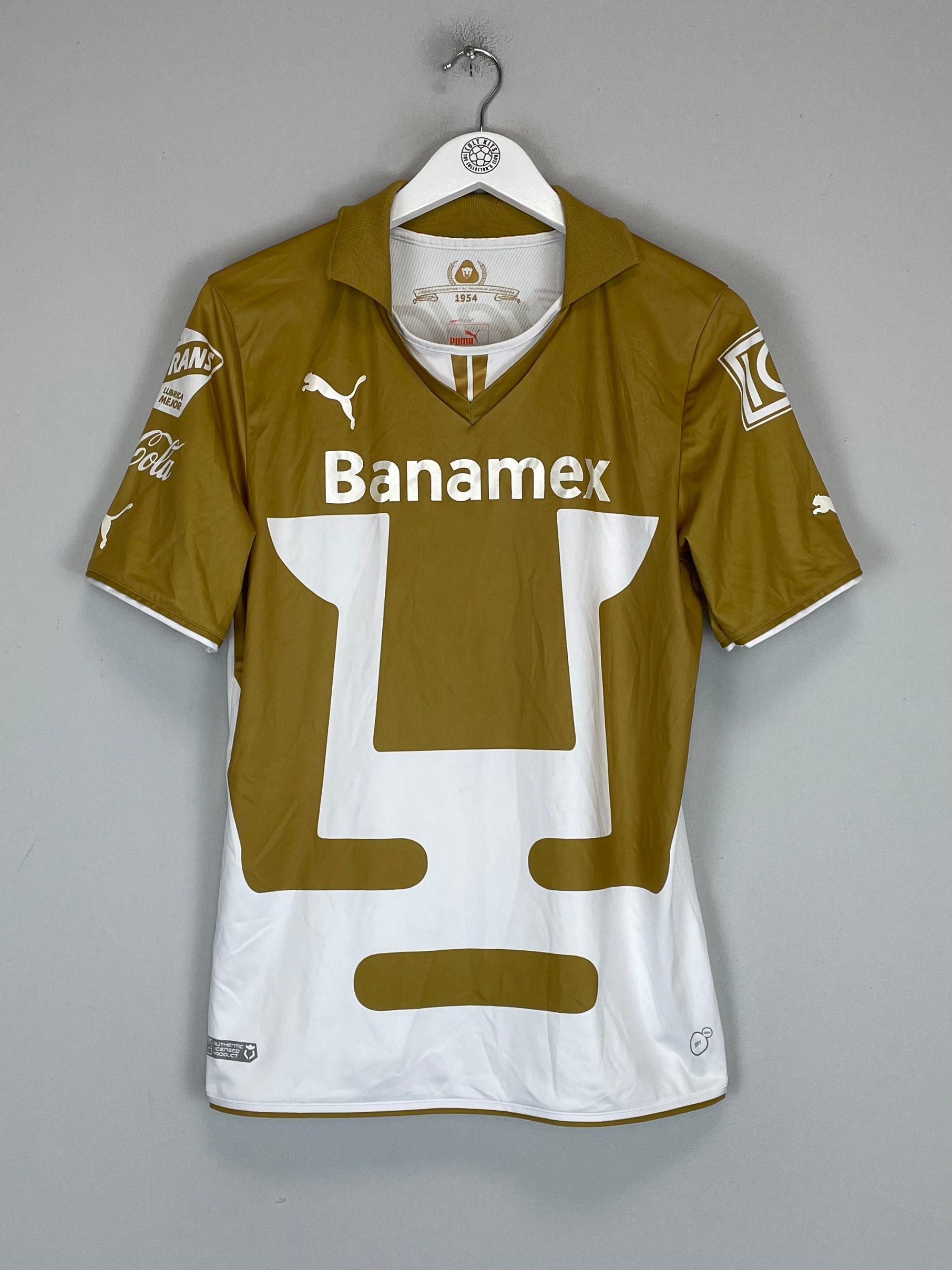 Shop 2013/14 UNAM PUMAS HOME SHIRT (M) PUMA, classic football shirts, vintage football shirts & retro soccer jerseys at Cult Kits