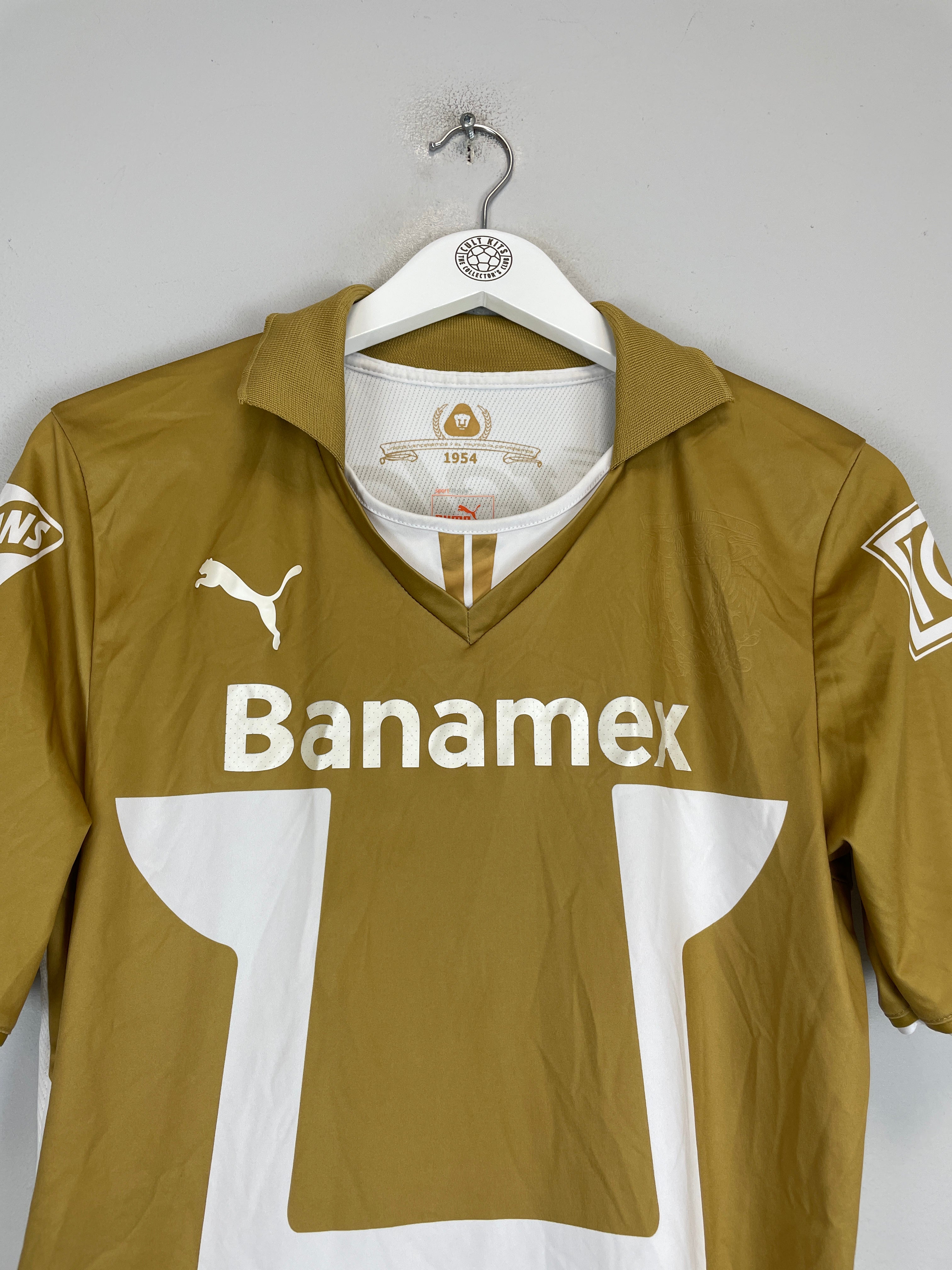 Shop 2013/14 UNAM PUMAS HOME SHIRT (M) PUMA, classic football shirts, vintage football shirts & retro soccer jerseys at Cult Kits