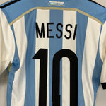 2014 ARGENTINA MESSI 10 HOME SHIRT (S) ADIDAS - Cult Kits - Small - Buy Vintage Football Shirts, Authentic Retro Football Shirts For Sale, Classic Football Shirts & Soccer Jersey