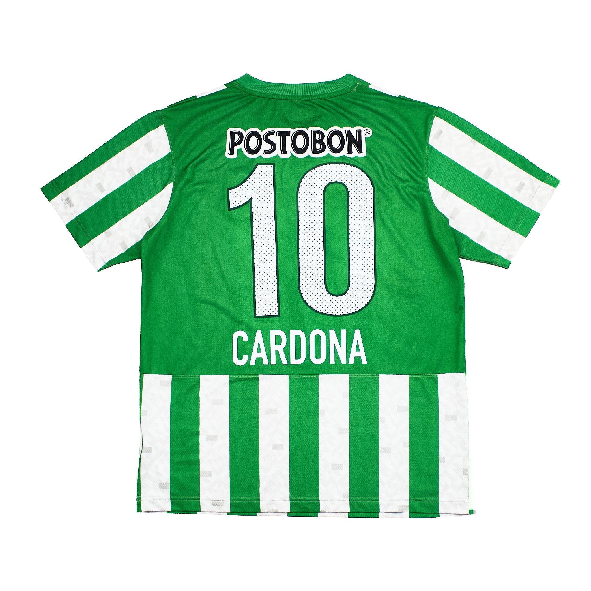 Buy 2014 Atletico Nacional Cardona 10 Home Shirt (M) Nike ~ Free worldwide shipping ~ Authentic Vintage Football Shirts from Cult Kits