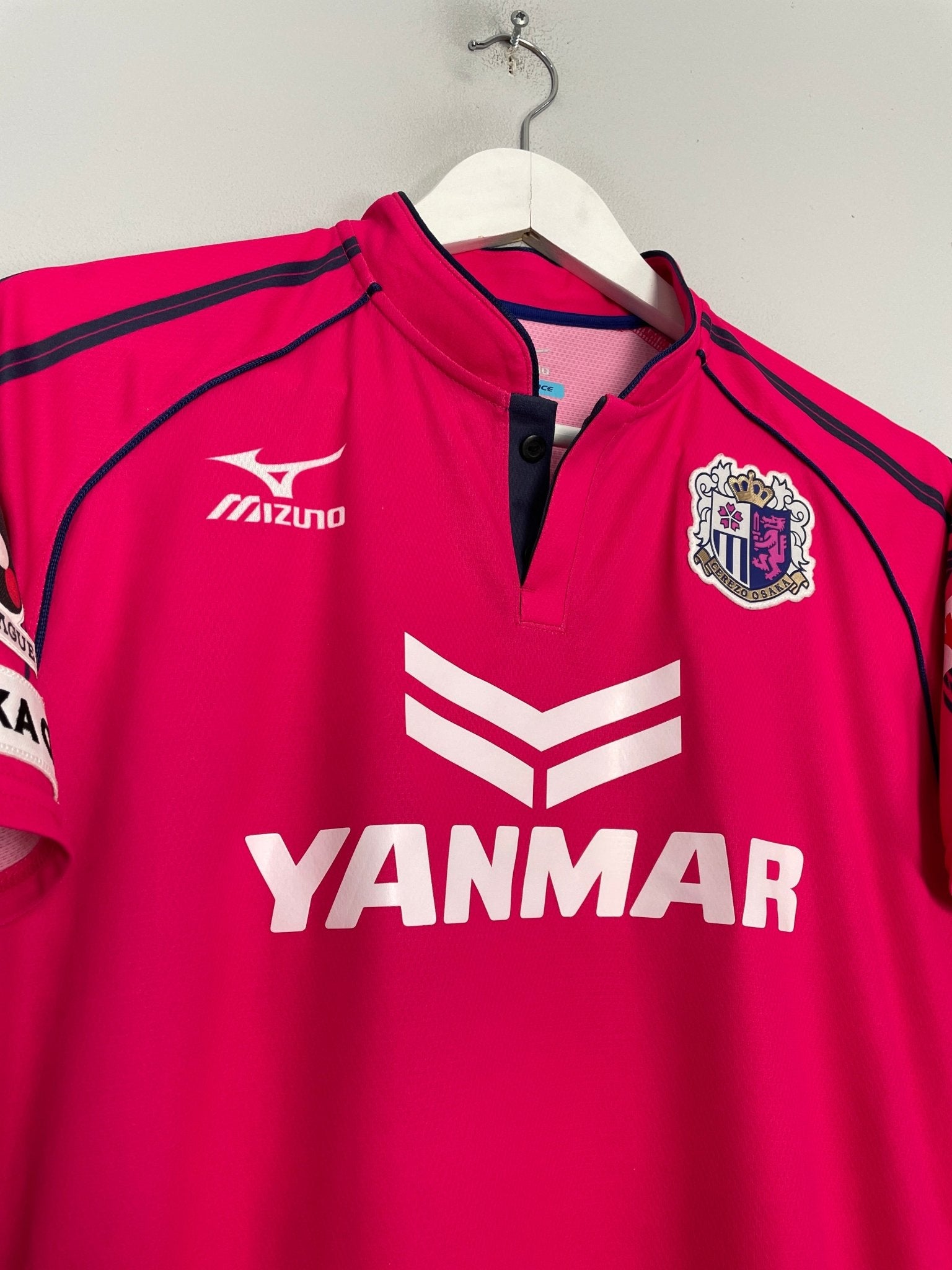 Shop 2014 CEREZO OSAKA FORLAN #10 HOME SHIRT (S) MIZUNO, classic football shirts, vintage football shirts & retro soccer jerseys at Cult Kits