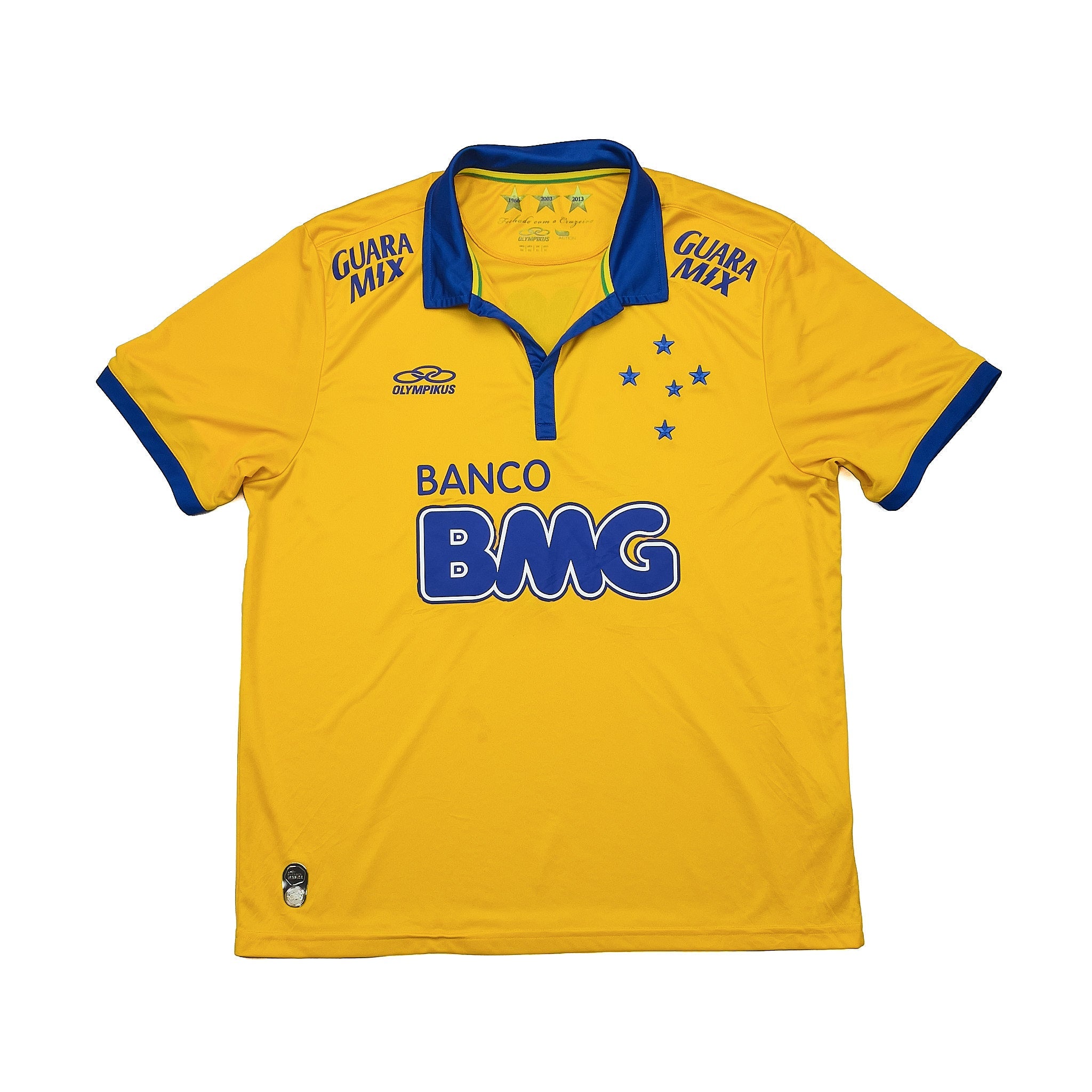 Buy 2014 Cruzeiro 10 Third Shirt (XL) Olympikus ~ Free worldwide shipping available ~ Authentic Vintage Football Shirts from Cult Kits