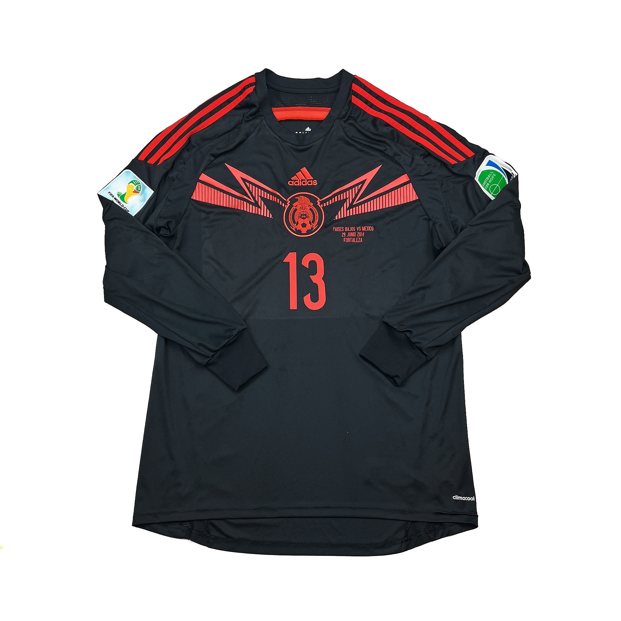 Buy 2014 Mexico G.Ochoa 13 GK Shirt (XL) Adidas ~ Free worldwide shipping available ~ Authentic Vintage Football Shirts from Cult Kits
