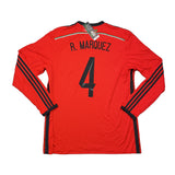 Buy 2014 MEXICO R.MARQUEZ 4 *BNWT* L/S AWAY SHIRT (XL) ADIDAS ~ Free worldwide shipping available ~ Authentic Vintage Football Shirts from Cult Kits