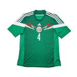 Buy 2014 Mexico R.Marquez 4 Home Shirt (L) Adidas ~ Free worldwide shipping ~ Authentic Vintage Football Shirts from Cult Kits