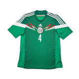 Buy 2014 Mexico R.Marquez 4 Home Shirt (L) Adidas ~ Free worldwide shipping ~ Authentic Vintage Football Shirts from Cult Kits