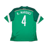 Buy 2014 Mexico R.Marquez 4 Home Shirt (L) Adidas ~ Free worldwide shipping ~ Authentic Vintage Football Shirts from Cult Kits