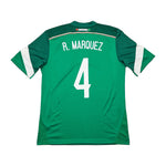 Buy 2014 Mexico R.Marquez 4 Home Shirt (M) Adidas ~ Free worldwide shipping available ~ Authentic Vintage Football Shirts from Cult Kits