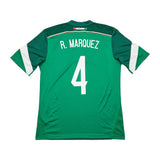 Buy 2014 Mexico R.Marquez 4 Home Shirt (M) Adidas ~ Free worldwide shipping available ~ Authentic Vintage Football Shirts from Cult Kits