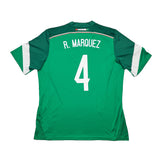 Buy 2014 Mexico R.Marquez 4 Home Shirt (XL) Adidas ~ Free worldwide shipping available ~ Authentic Vintage Football Shirts from Cult Kits