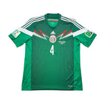 Buy 2014 Mexico R.Marquez 4 Home Shirt (XL) Adidas ~ Free worldwide shipping ~ Authentic Vintage Football Shirts from Cult Kits