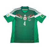 Buy 2014 Mexico R.Marquez 4 Home Shirt (XL) Adidas ~ Free worldwide shipping available ~ Authentic Vintage Football Shirts from Cult Kits