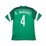 Buy 2014 Mexico R.Marquez *Player Issue* Home Shirt (M) Adidas ~ Free worldwide shipping ~ Authentic Vintage Football Shirts from Cult Kits