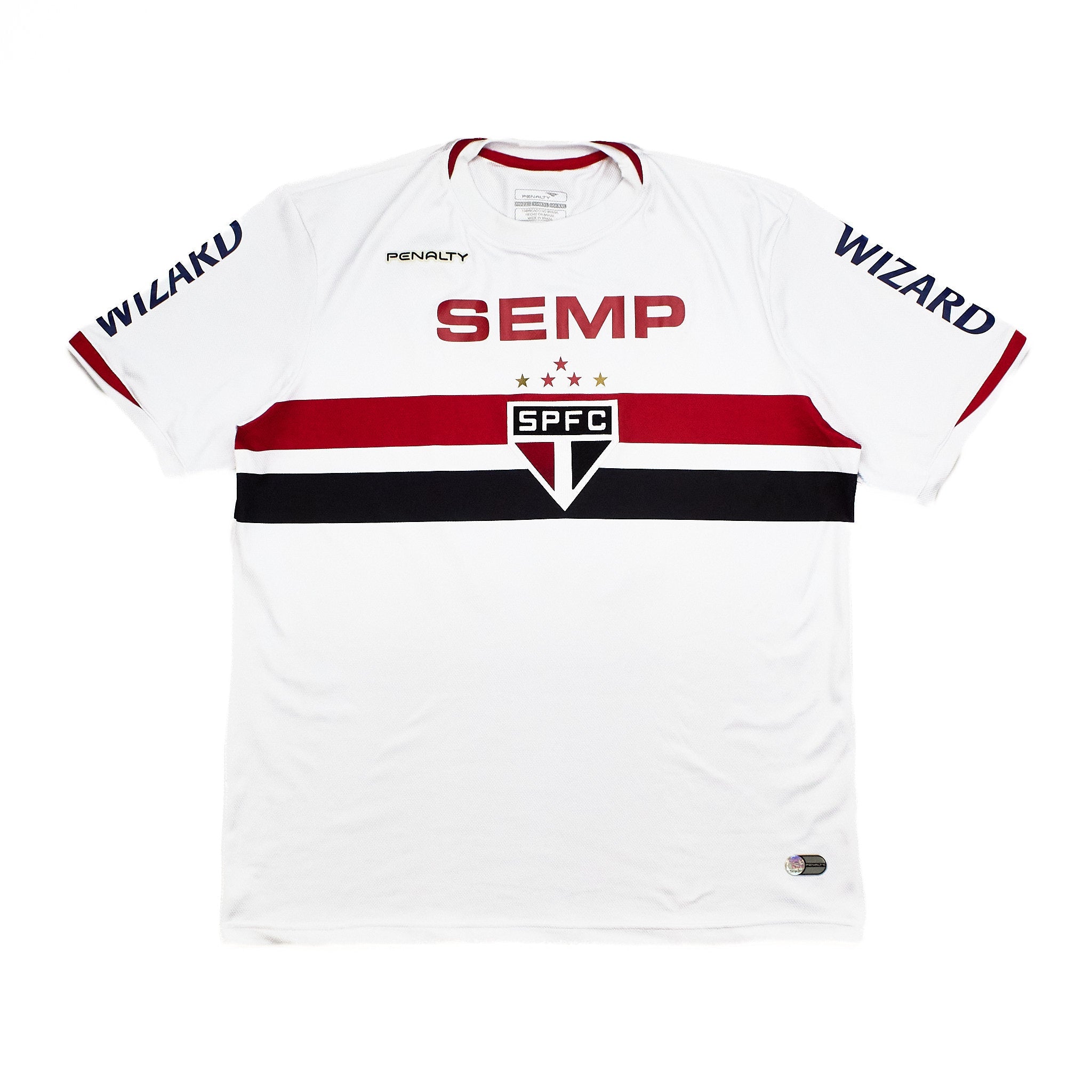 Buy 2014 Sao Paulo 9 Home Shirt (XXL) Penalty ~ Free worldwide shipping ~ Authentic Vintage Football Shirts from Cult Kits
