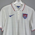2014 USA HOME SHIRT (M) NIKE - Cult Kits - Medium - Buy Vintage Football Shirts, Authentic Retro Football Shirts For Sale, Classic Football Shirts & Soccer Jersey