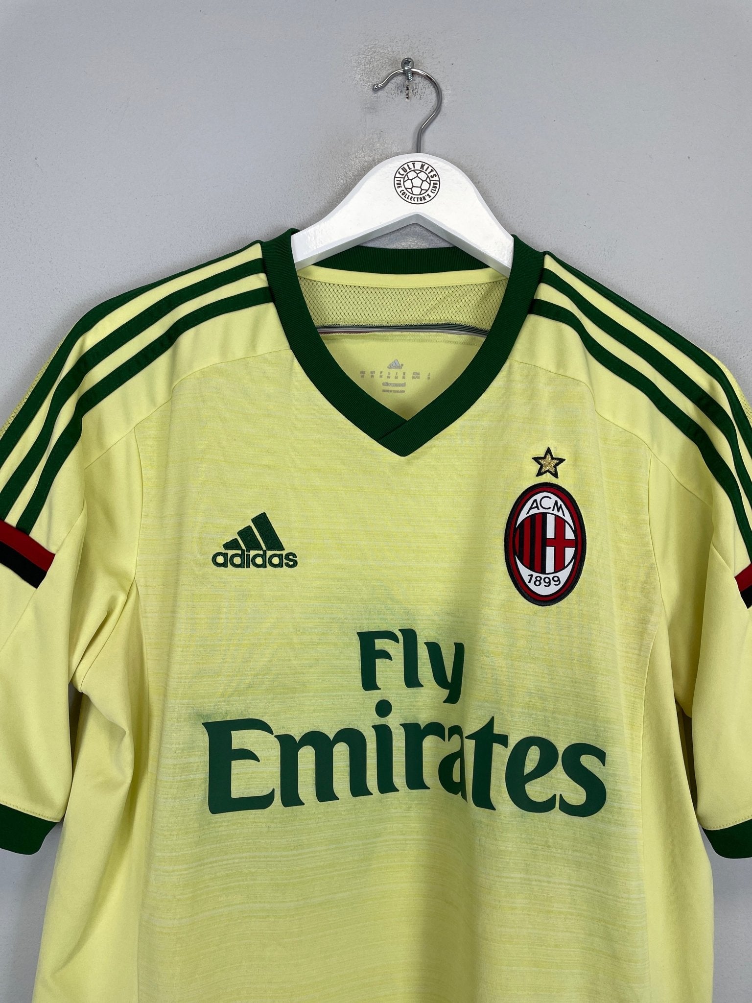 Shop 2014/15 AC MILAN EL SHAARAWY #92 THIRD SHIRT (M) ADIDAS, classic football shirts, vintage football shirts & retro soccer jerseys at Cult Kits