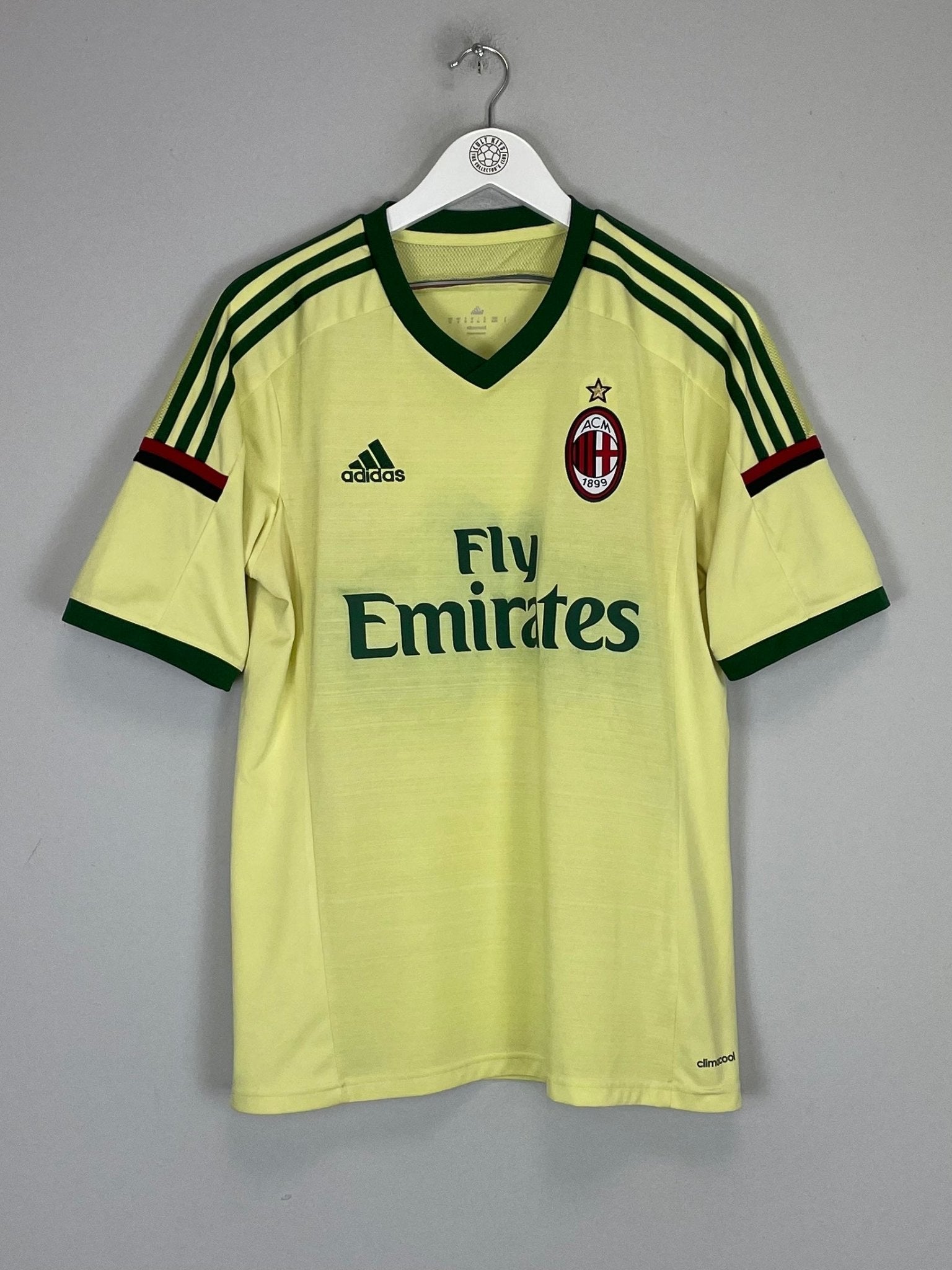 Shop 2014/15 AC MILAN EL SHAARAWY #92 THIRD SHIRT (M) ADIDAS, classic football shirts, vintage football shirts & retro soccer jerseys at Cult Kits