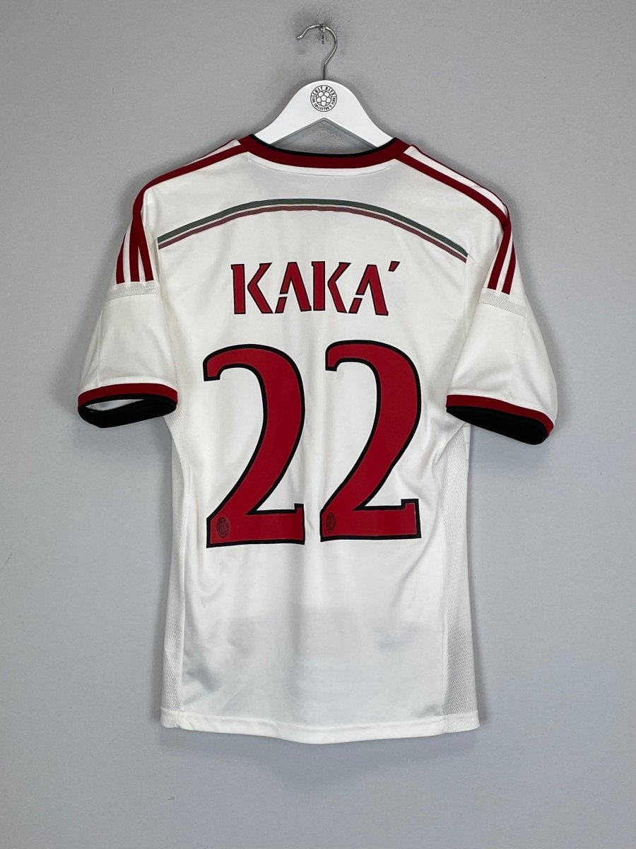 2014/15 AC MILAN KAKA 22 AWAY SHIRT (S) ADIDAS - Cult Kits - Small - Buy Vintage Football Shirts, Authentic Retro Football Shirts For Sale, Classic Football Shirts & Soccer Jersey
