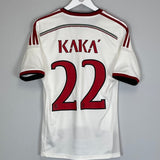 2014/15 AC MILAN KAKA 22 AWAY SHIRT (S) ADIDAS - Cult Kits - Small - Buy Vintage Football Shirts, Authentic Retro Football Shirts For Sale, Classic Football Shirts & Soccer Jersey
