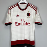 2014/15 AC MILAN KAKA 22 AWAY SHIRT (S) ADIDAS - Cult Kits - Small - Buy Vintage Football Shirts, Authentic Retro Football Shirts For Sale, Classic Football Shirts & Soccer Jersey