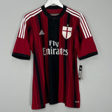 Shop 2014/15 AC MILAN KAKA #22 *BNWT* HOME SHIRT (L) ADIDAS, classic football shirts, vintage football shirts & retro soccer jerseys at Cult Kits