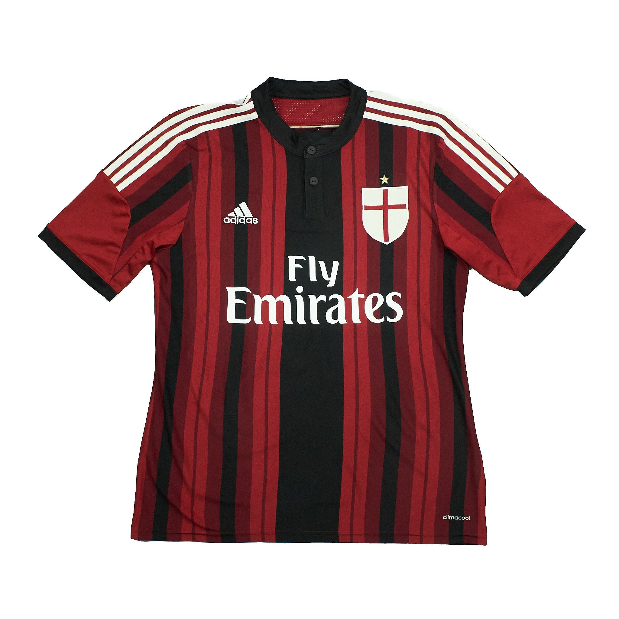 Buy 2014/15 AC Milan Kaka 22 Home Shirt (L) Adidas ~ Free worldwide shipping ~ Authentic Vintage Football Shirts from Cult Kits