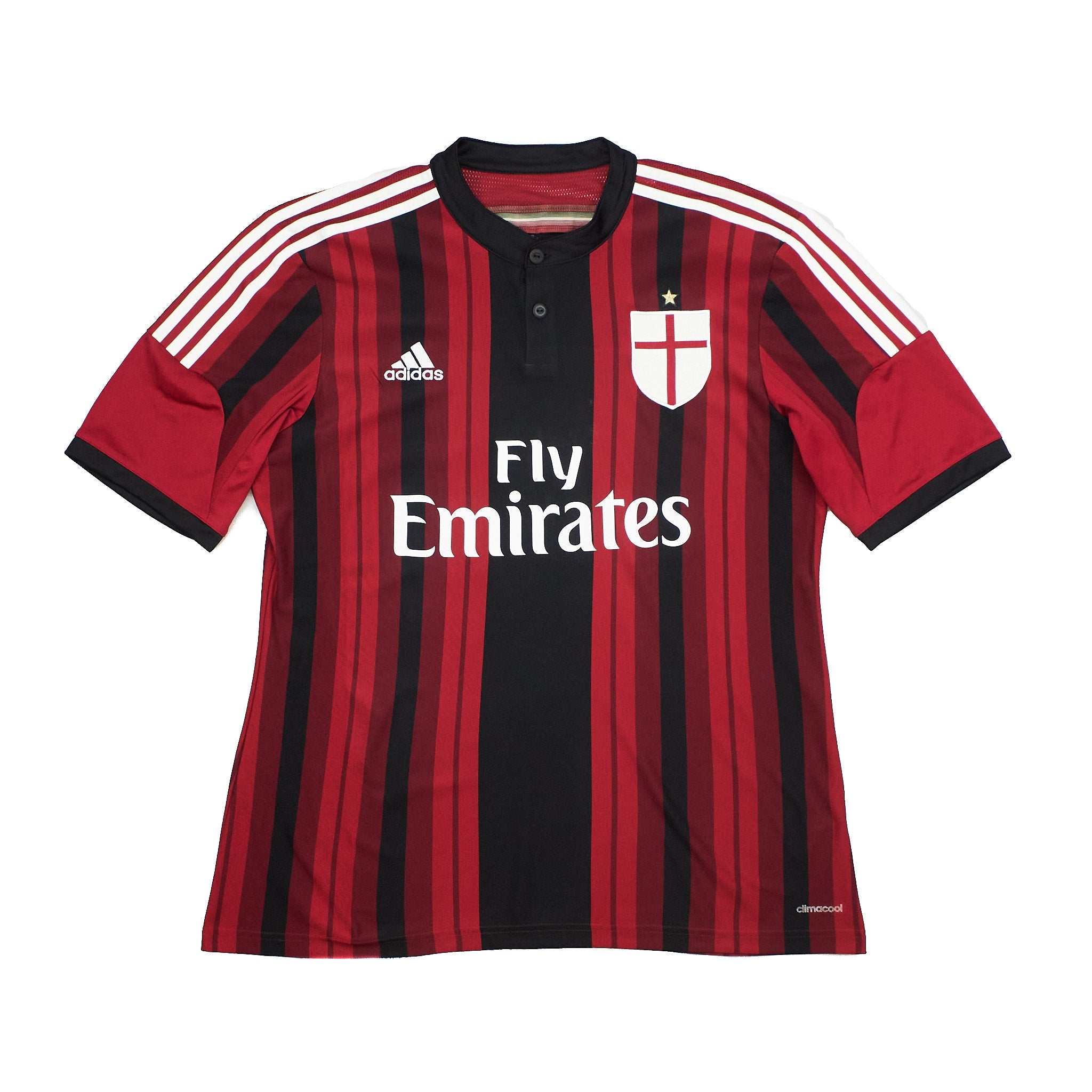 Buy 2014/15 AC Milan Kaka 22 Home Shirt (L) Adidas ~ Free worldwide shipping ~ Authentic Vintage Football Shirts from Cult Kits