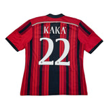 Buy 2014/15 AC Milan Kaka 22 Home Shirt (L) Adidas ~ Free worldwide shipping ~ Authentic Vintage Football Shirts from Cult Kits