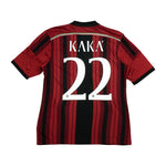 Buy 2014/15 AC Milan Kaka 22 Home Shirt (L) Adidas ~ Free worldwide shipping ~ Authentic Vintage Football Shirts from Cult Kits